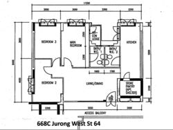 Blk 668C Jurong West Street 64 (Jurong West), HDB 4 Rooms #591187321